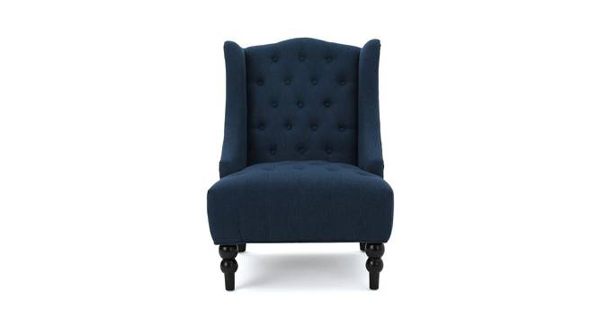 Denny Bar Chair in Blue Colour (Blue) by Urban Ladder - Front View Design 1 - 567396