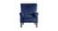 Maxo Bar Chair in Blue Colour (Blue) by Urban Ladder - Front View Design 1 - 567397