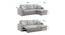 Drake Solid Wood Sofa cum Bed in Grey (Grey) by Urban Ladder - Design 1 Dimension - 567408