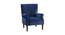 Maxo Bar Chair in Blue Colour (Blue) by Urban Ladder - Cross View Design 1 - 567423