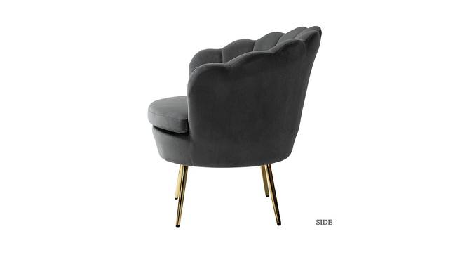 Foster Bar Chair in Dark Grey Colour (Dark Grey) by Urban Ladder - Cross View Design 1 - 567424