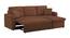 Universe Solid Wood Sofa cum Bed in Brown (Brown) by Urban Ladder - Cross View Design 1 - 567432