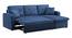Universe Solid Wood Sofa cum Bed in Navy Blue (Blue) by Urban Ladder - Cross View Design 1 - 567433