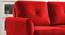 Scarlet Solid Wood Sofa cum Bed in Red (Red) by Urban Ladder - Rear View Design 1 - 567463