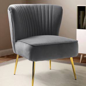 Fission Accent Chair in Dark Grey Colour-image-34