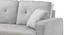 William Solid Wood Sofa cum Bed in Grey (Grey) by Urban Ladder - Rear View Design 1 - 567475