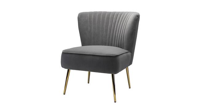 Fission Bar Chair in Dark Grey Colour (Dark Grey) by Urban Ladder - Front View Design 1 - 567499