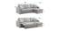 Universe Solid Wood Sofa cum Bed in Brown (Brown) by Urban Ladder - Design 1 Dimension - 567502