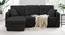 William Solid Wood Sofa cum Bed in Black (Black) by Urban Ladder - Front View Design 1 - 567516