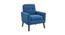 Gartman Bar Chair in Blue Colour (Blue) by Urban Ladder - Cross View Design 1 - 567521