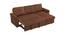Scarlet Solid Wood Sofa cum Bed in Brown (Brown) by Urban Ladder - Cross View Design 1 - 567524