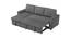 Liam Solid Wood Sofa cum Bed in Dark Grey (Dark Grey) by Urban Ladder - Cross View Design 1 - 567529