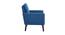 Gartman Bar Chair in Blue Colour (Blue) by Urban Ladder - Design 1 Side View - 567539