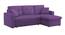 Universe Solid Wood Sofa cum Bed in Purple (Purple) by Urban Ladder - Design 1 Side View - 567548