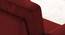 Solace Solid Wood Sofa cum Bed in Maroon (Maroon) by Urban Ladder - Rear View Design 1 - 567559