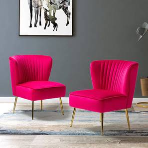 home lifestylez Crimson Fabric Accent Chair - Set of 2-picture-20