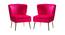 Crimson Bar Chair in Yellow Colour (Yellow) by Urban Ladder - Front View Design 1 - 567596
