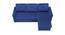 Scarlet Solid Wood Sofa cum Bed in Navy Blue (Blue) by Urban Ladder - Front View Design 1 - 567608