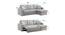 William Solid Wood Sofa cum Bed in Maroon (Maroon) by Urban Ladder - Design 1 Dimension - 567612