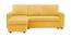 Lucas Solid Wood Sofa cum Bed in Orange (Orange) by Urban Ladder - Front View Design 1 - 567616
