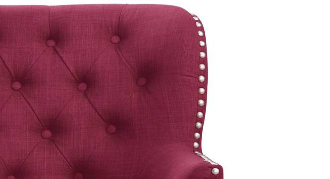 Brogen  Bar Chair in Maroon Colour (Maroon) by Urban Ladder - Cross View Design 1 - 567621
