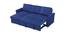 Scarlet Solid Wood Sofa cum Bed in Navy Blue (Blue) by Urban Ladder - Cross View Design 1 - 567627