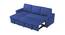 Noah Solid Wood Sofa cum Bed in Navy Blue (Blue) by Urban Ladder - Cross View Design 1 - 567631