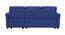 Scarlet Solid Wood Sofa cum Bed in Navy Blue (Blue) by Urban Ladder - Design 1 Side View - 567645