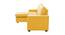 Lucas Solid Wood Sofa cum Bed in Orange (Orange) by Urban Ladder - Design 1 Side View - 567651