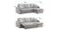 William Solid Wood Sofa cum Bed in Cream (Cream) by Urban Ladder - Design 1 Dimension - 567696