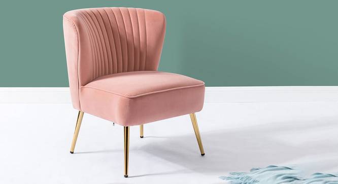 Fission Bar Chair in Light Pink Colour (Light Pink) by Urban Ladder - Cross View Design 1 - 567726