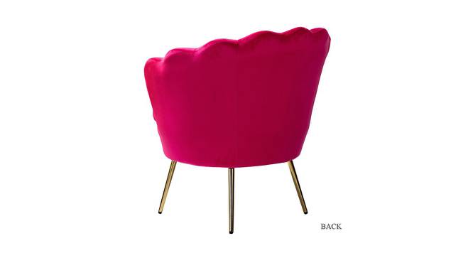 Foster Bar Chair in Pink Colour (Pink) by Urban Ladder - Design 1 Side View - 567747