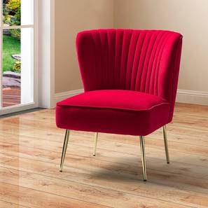 home lifestylez Fission Accent Chair in Red Colour-picture-13