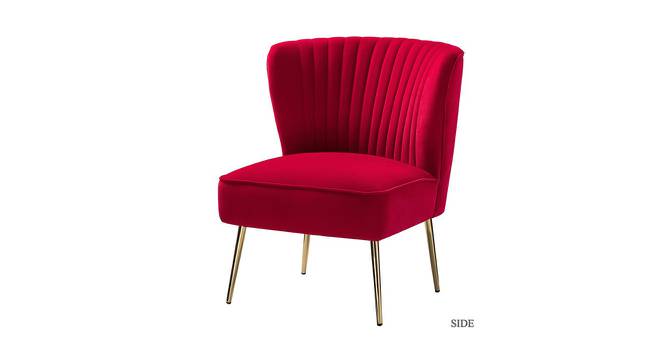Fission Bar Chair in Red Colour (Red) by Urban Ladder - Front View Design 1 - 567773