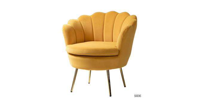Foster Bar Chair in Yellow Colour (Yellow) by Urban Ladder - Front View Design 1 - 567775