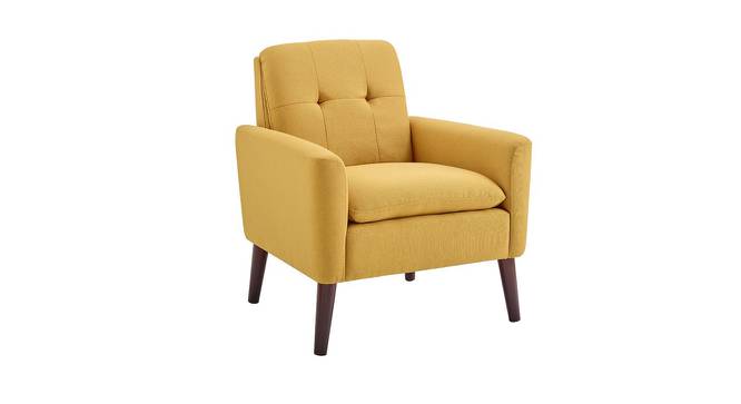 Gartman Bar Chair in Yellow Colour (Yellow) by Urban Ladder - Cross View Design 1 - 567785
