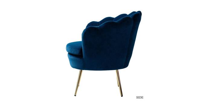 Foster Bar Chair in Navy Blue Colour (Blue) by Urban Ladder - Cross View Design 1 - 567792