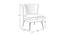 Crimson Bar Chair in Orange Colour (Orange) by Urban Ladder - Design 1 Dimension - 567803