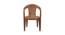 Luke Plastic Outdoor Chair - Set of 4 (Brown) by Urban Ladder - Front View Design 1 - 567853