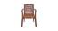 Charles Plastic Outdoor Chair - Set of 4 (Brown) by Urban Ladder - Front View Design 1 - 567858