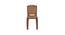 Caleb Plastic Outdoor Chair - Set of 4 (Brown) by Urban Ladder - Front View Design 1 - 567859