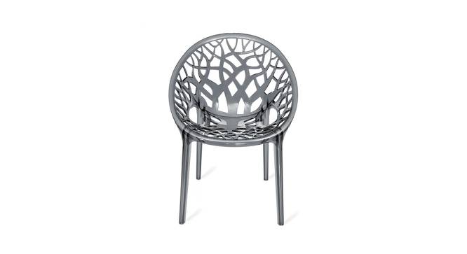 Jaxon Plastic Outdoor Chair - Set of 2 (Grey) by Urban Ladder - Front View Design 1 - 567861