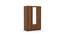 Teana 3 Door Engineered Wood Wardrobe - Classic Walnut (Melamine Finish) by Urban Ladder - Cross View Design 1 - 567868