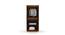 Teana 2 Door Engineered Wood Wardrobe - Classic Walnut (Melamine Finish) by Urban Ladder - Design 1 Side View - 567885