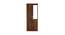 Riva 2 Door Engineered Wood Wardrobe - Walnut (Melamine Finish) by Urban Ladder - Front View Design 1 - 567937
