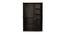 Luce 3 Door Engineered Wood Wardrobe - Wenge (Melamine Finish) by Urban Ladder - Cross View Design 1 - 567973