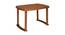 Shahenshah 4 Seater Dining Table with 4 Chairs - Pear Wood (Brown) by Urban Ladder - Cross View Design 1 - 567976