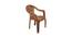 Ezra Plastic Outdoor Chair - Set of 4 (Brown) by Urban Ladder - Cross View Design 1 - 567978