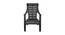 Eli Plastic Outdoor Chair - Set of 2 (Black) by Urban Ladder - Front View Design 1 - 568061