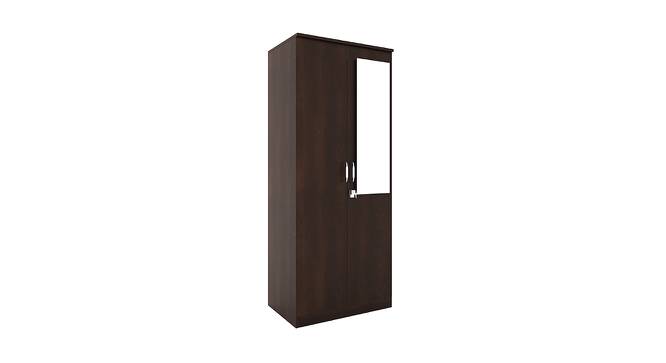 Riva 2 Door Engineered Wood Wardrobe - New Wenge (Melamine Finish) by Urban Ladder - Cross View Design 1 - 568244